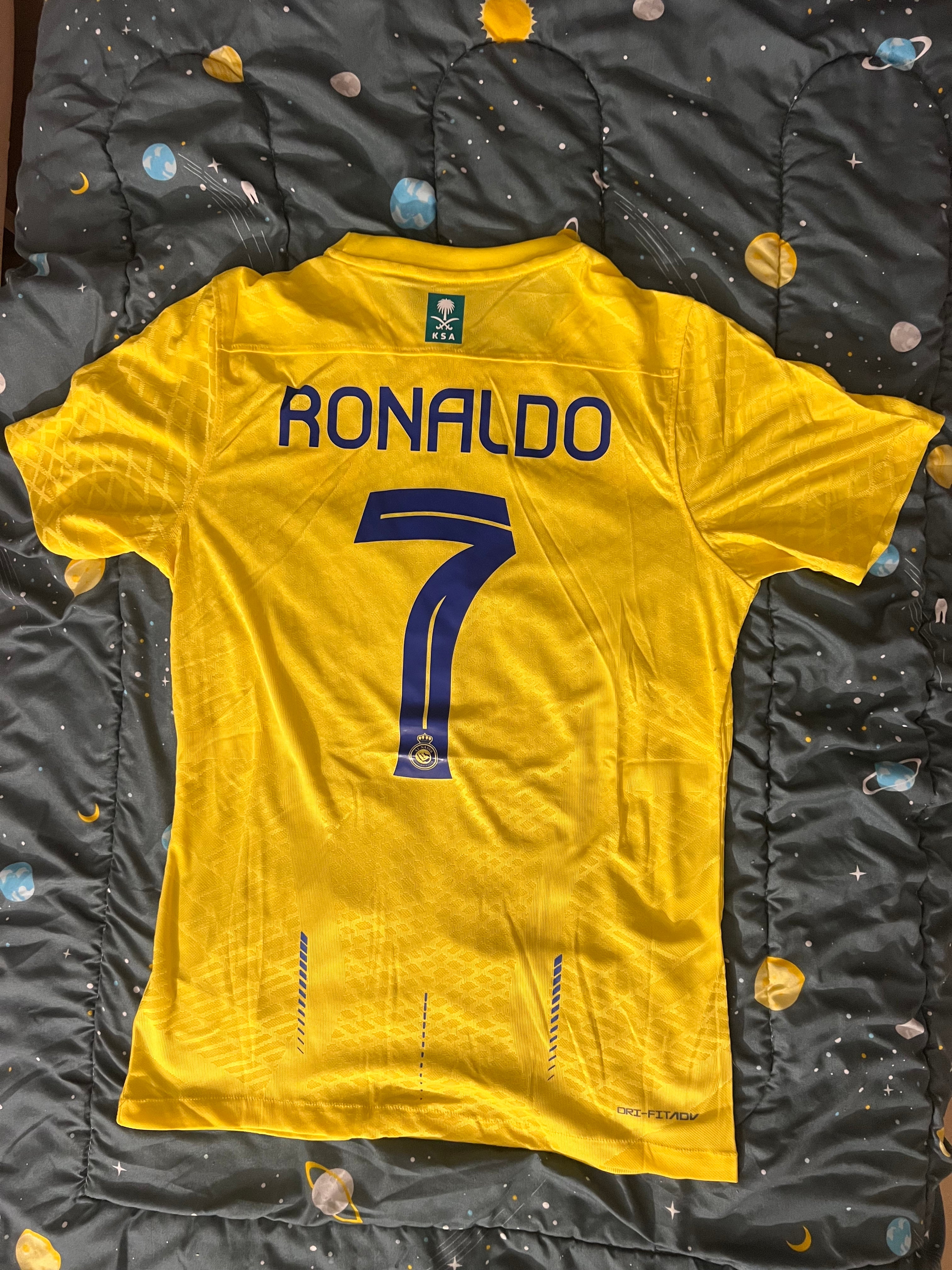 Cristiano Ronaldo player jersey alnassr