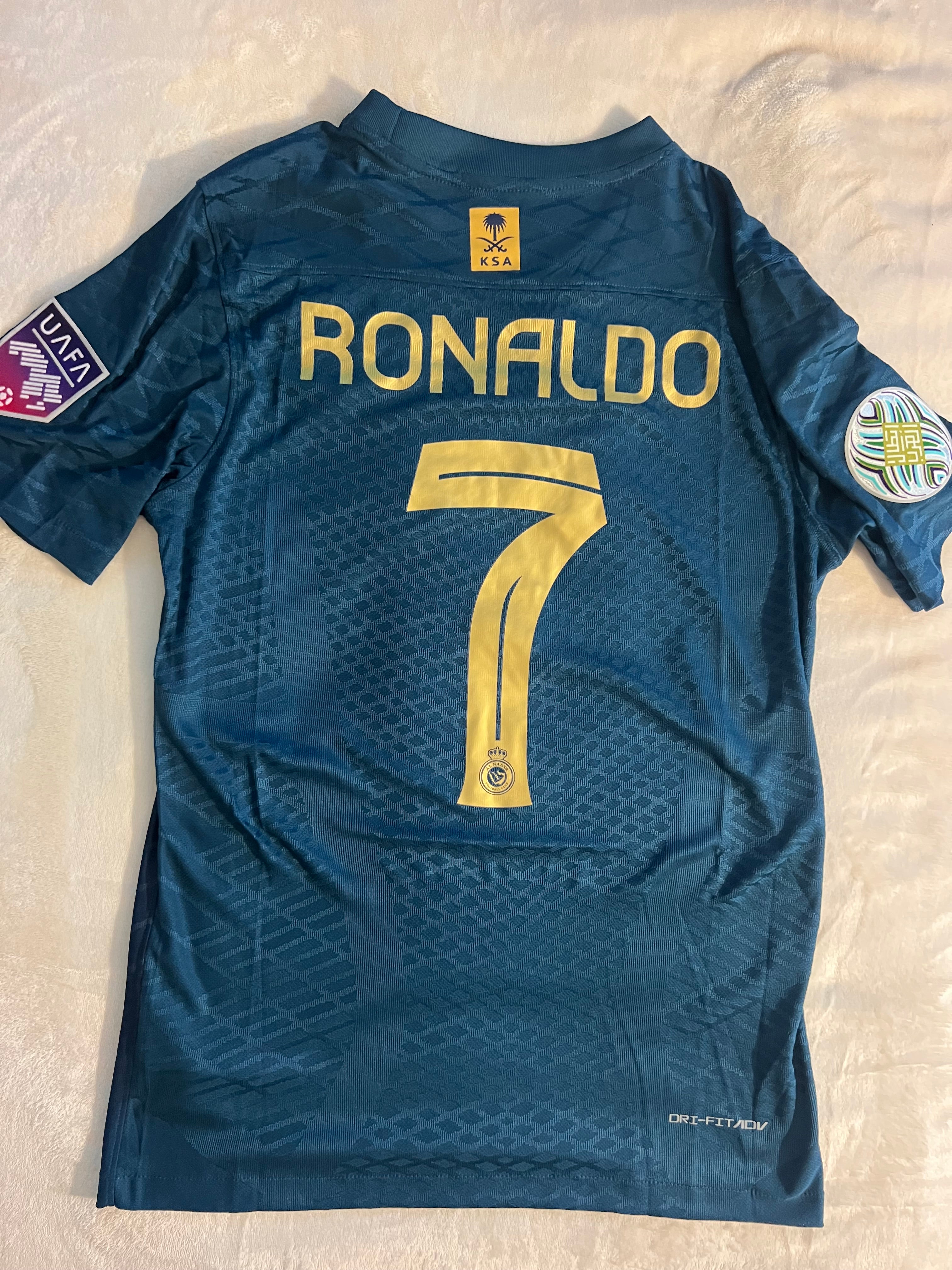 Ronaldo Alnasrr 2024 second kit soccer jersey