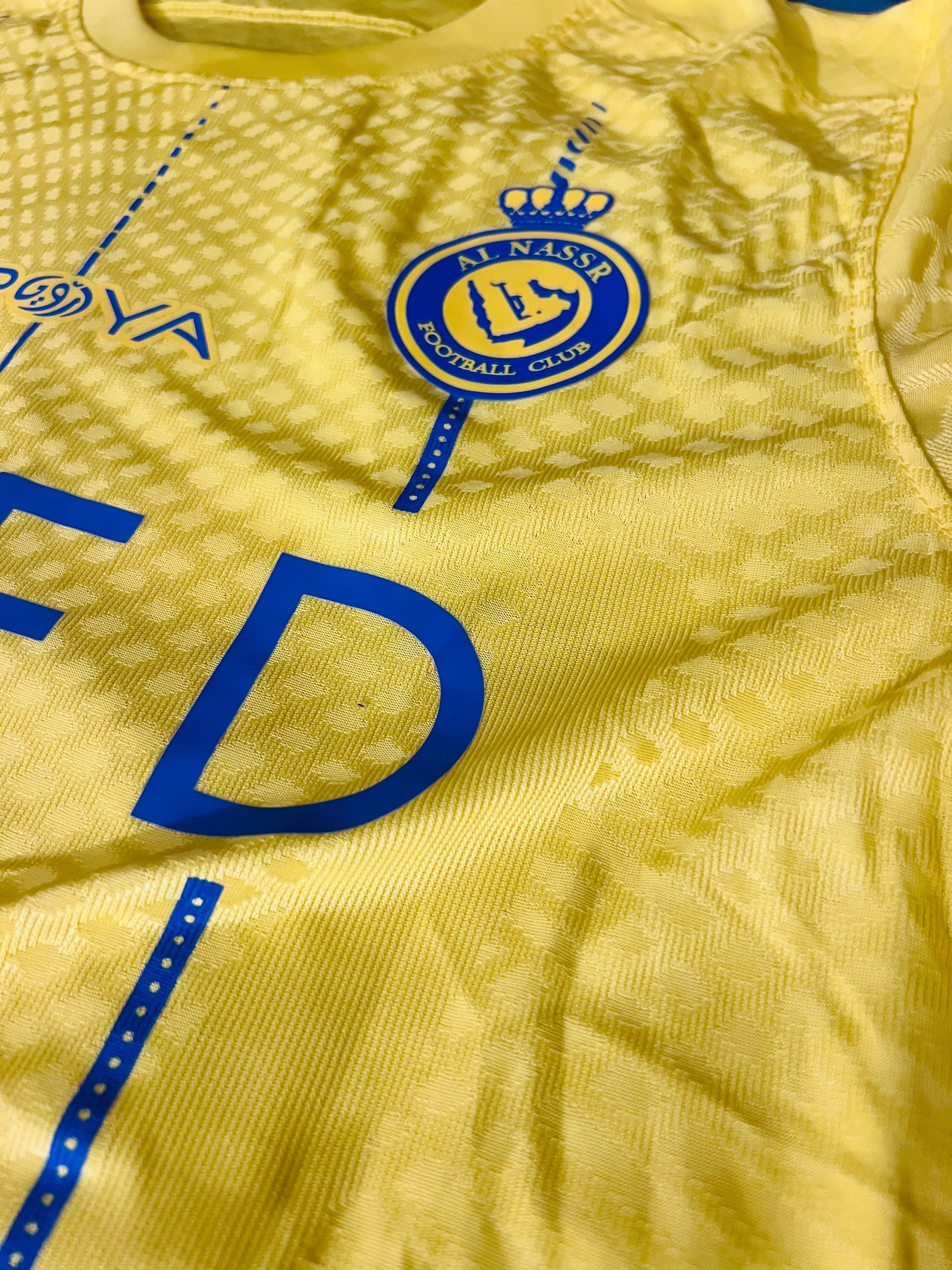 Cristiano Ronaldo player jersey alnassr