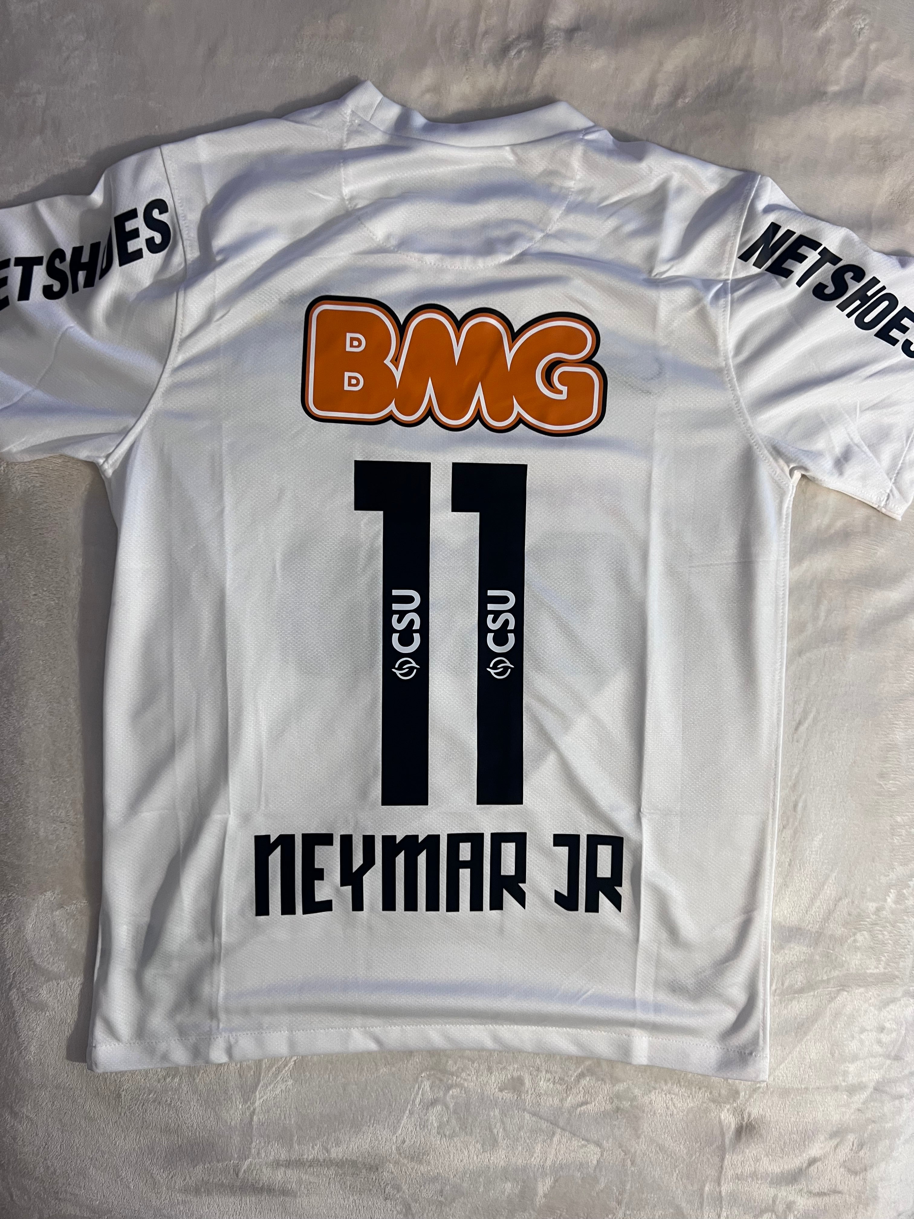 Neymar jr santos 2011 retro jersey