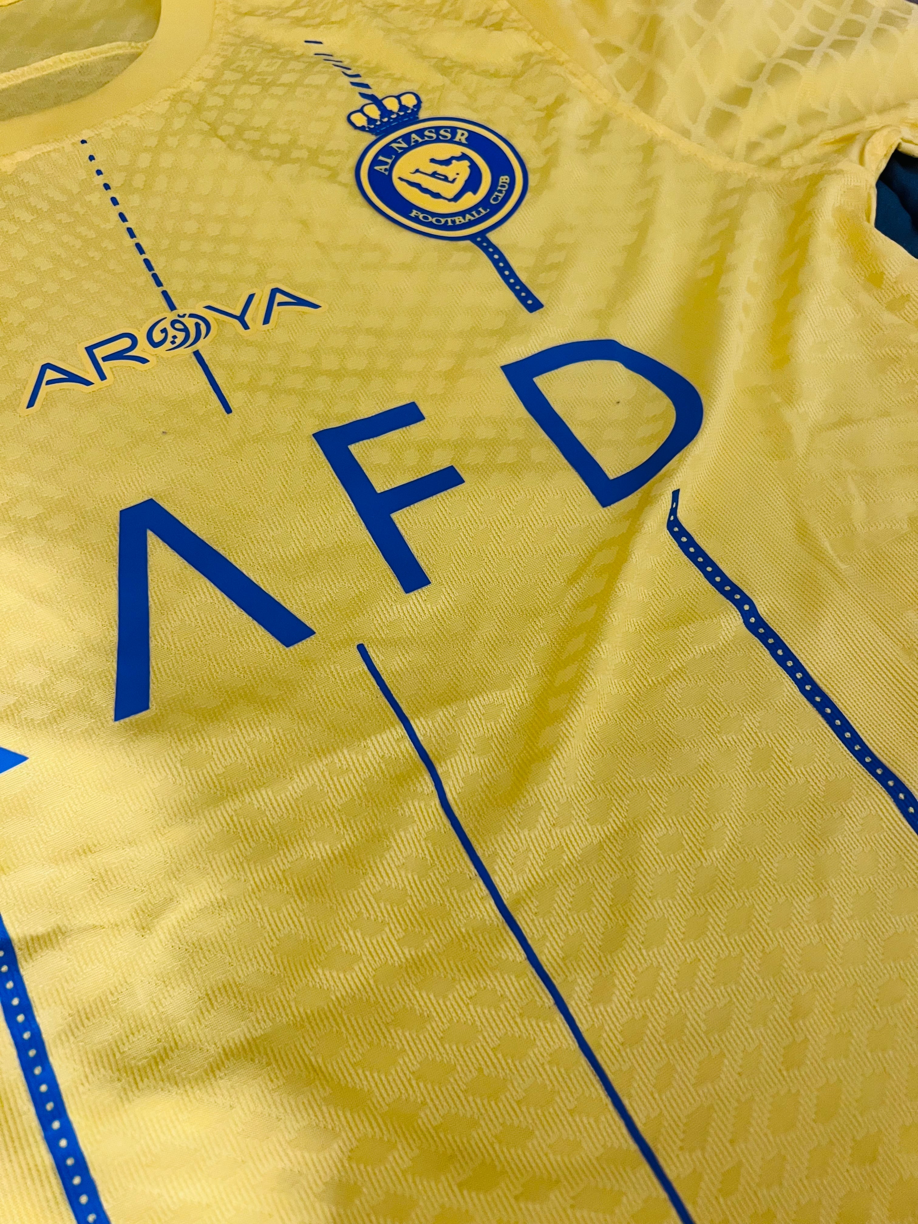 Cristiano Ronaldo player jersey alnassr