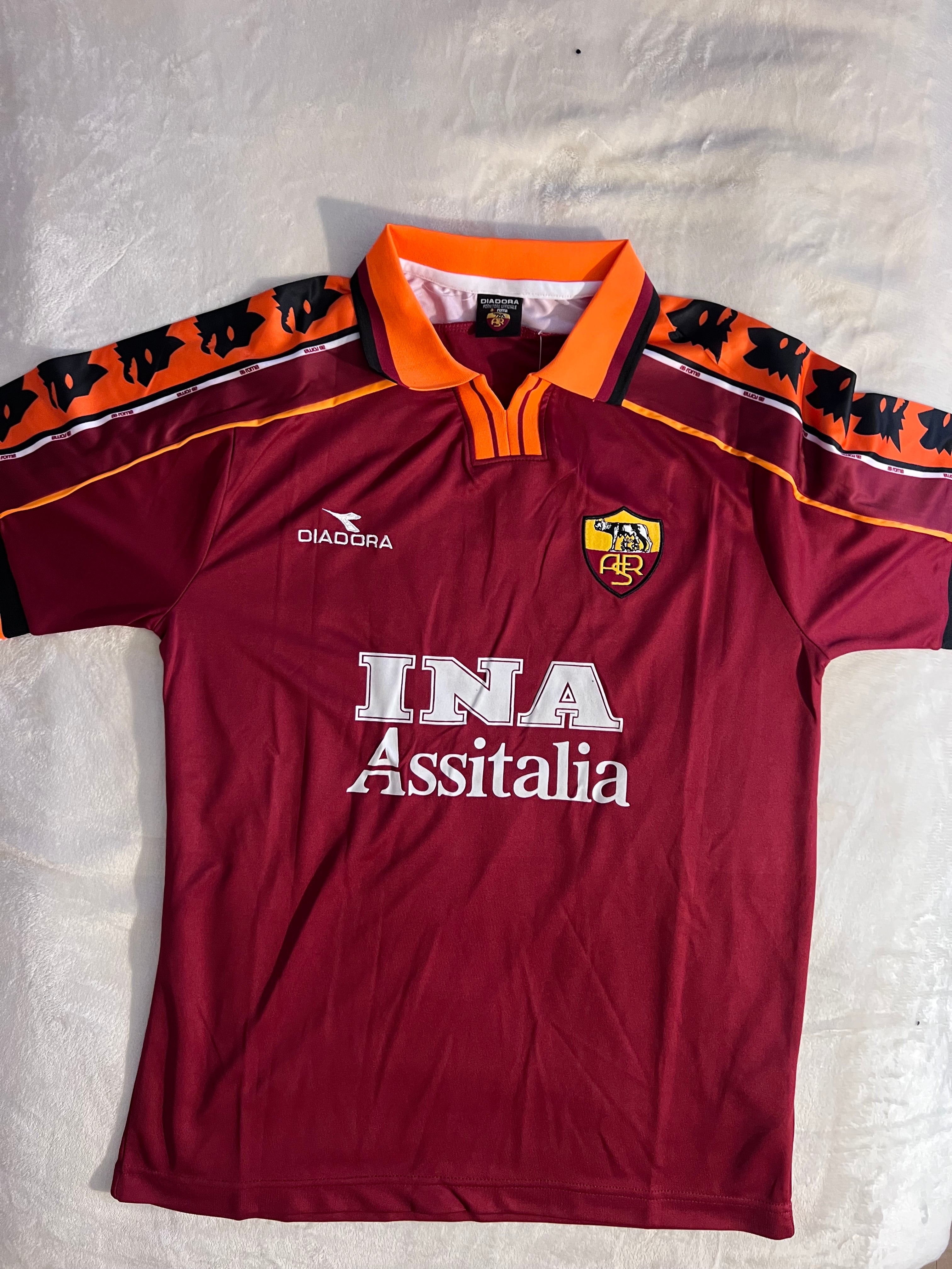 Totti roma retro jersey