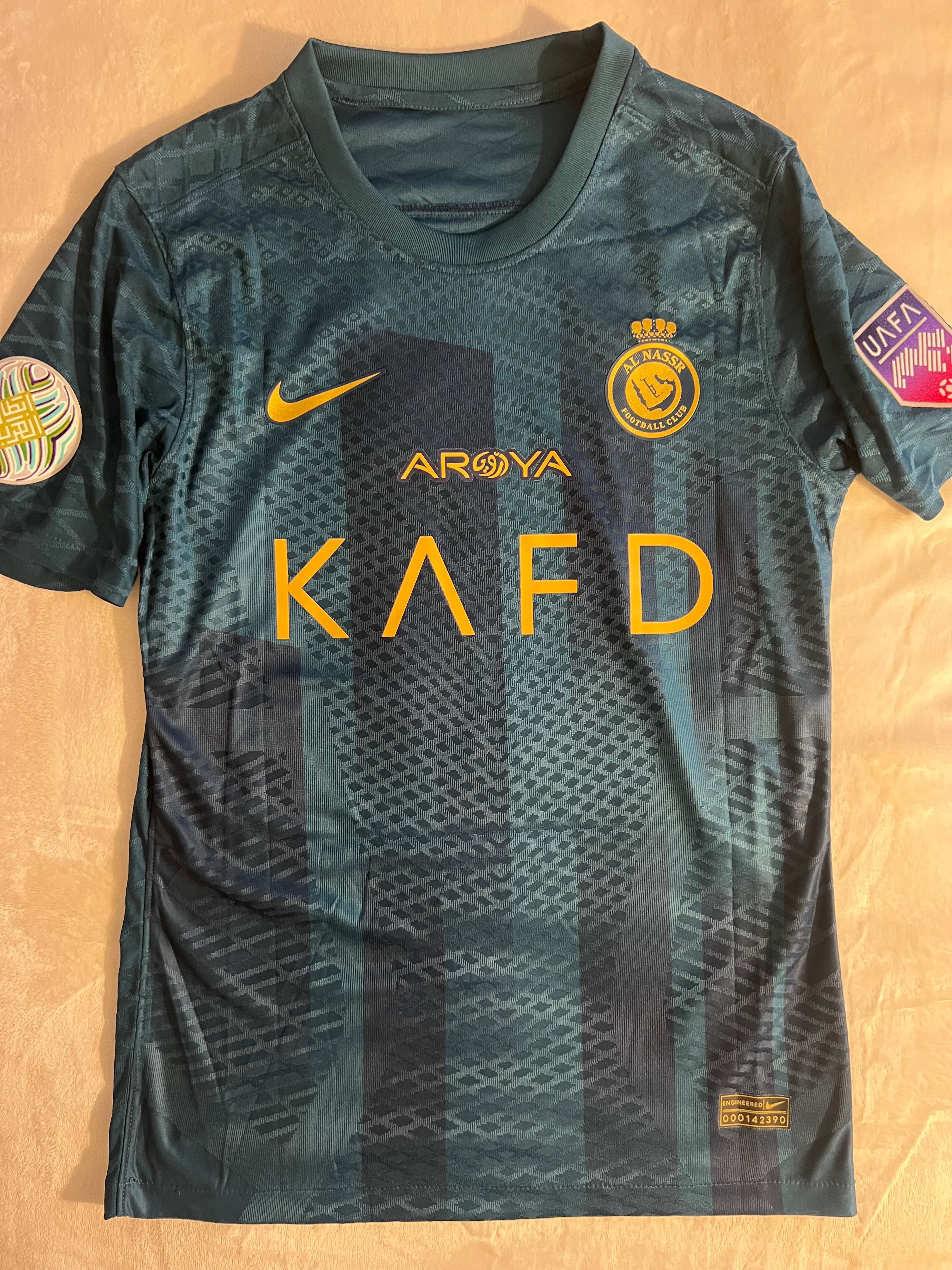 Ronaldo Alnasrr 2024 second kit soccer jersey