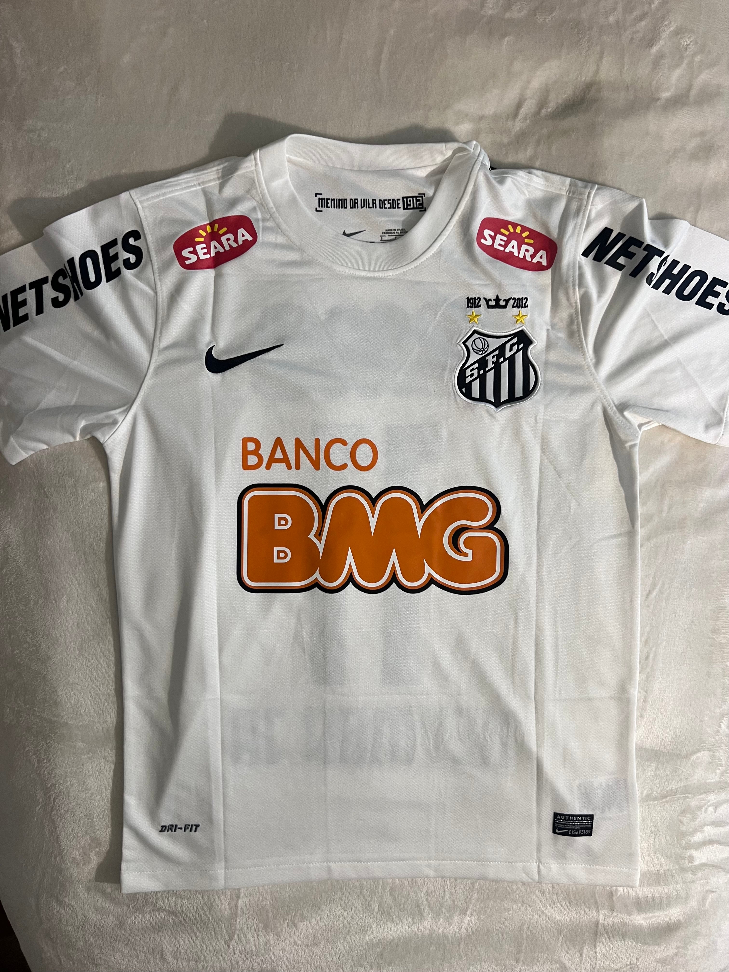 Neymar jr santos 2011 retro jersey