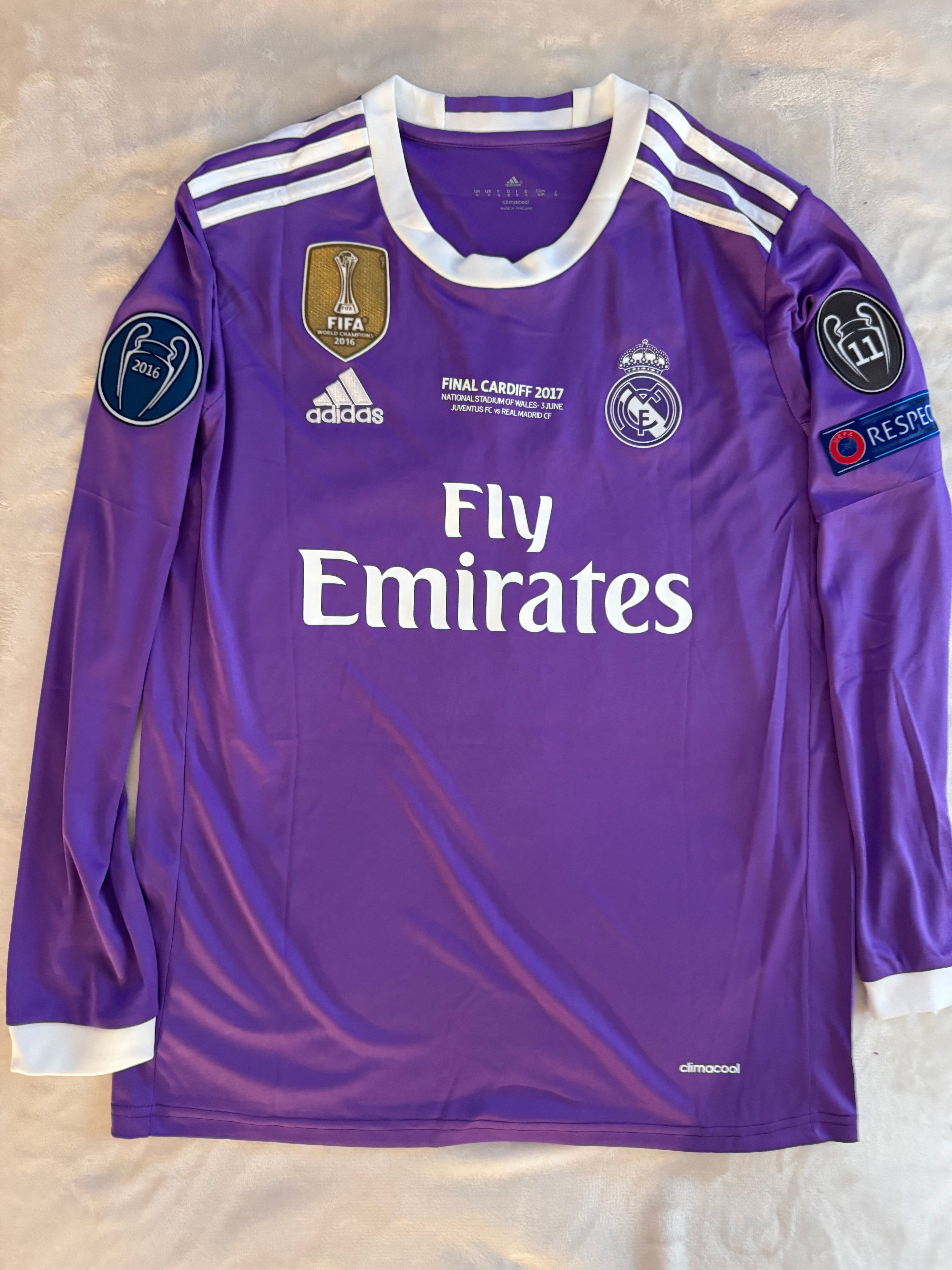 C Ronaldo real madrid 2016 Purple Long Sleeve