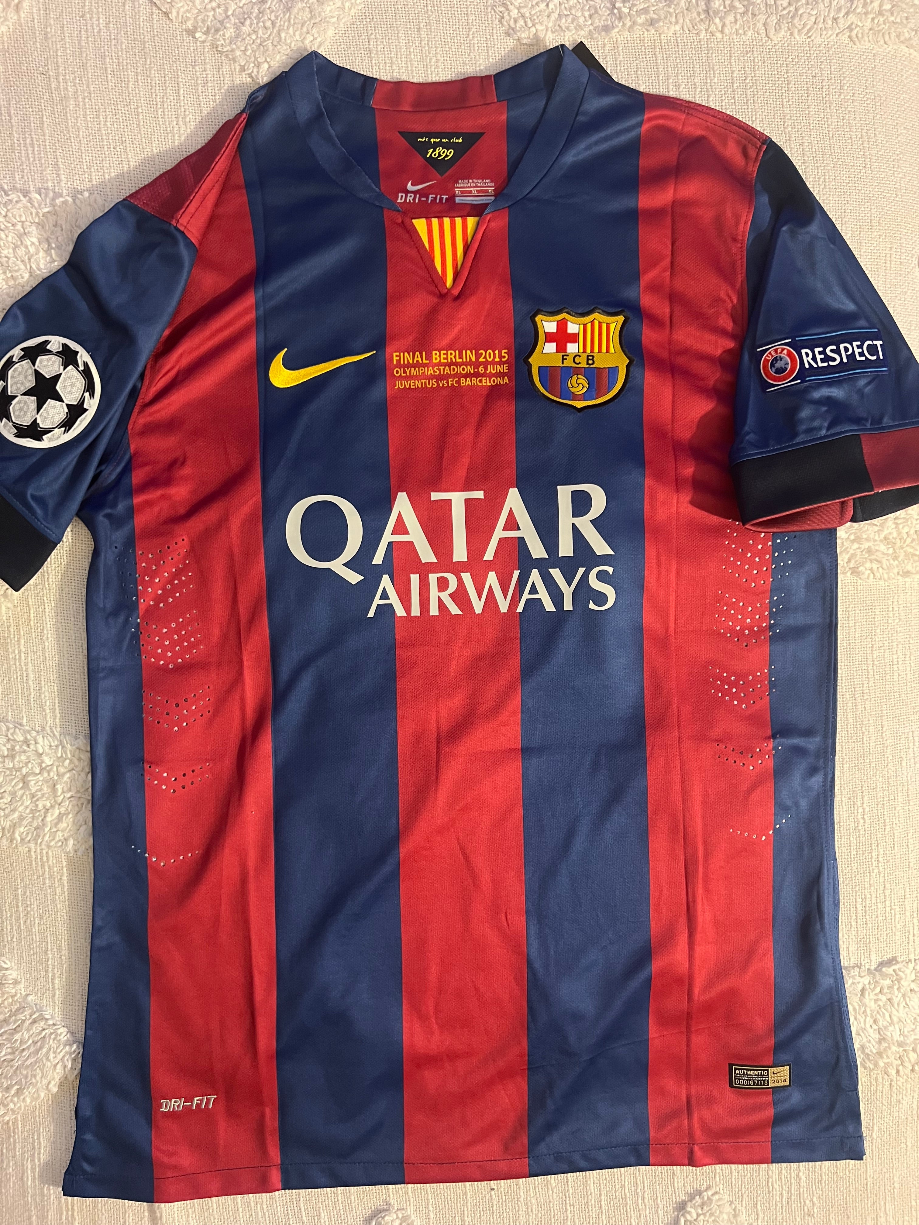 Neymar Jr 2015 Barcelona Retro jersey