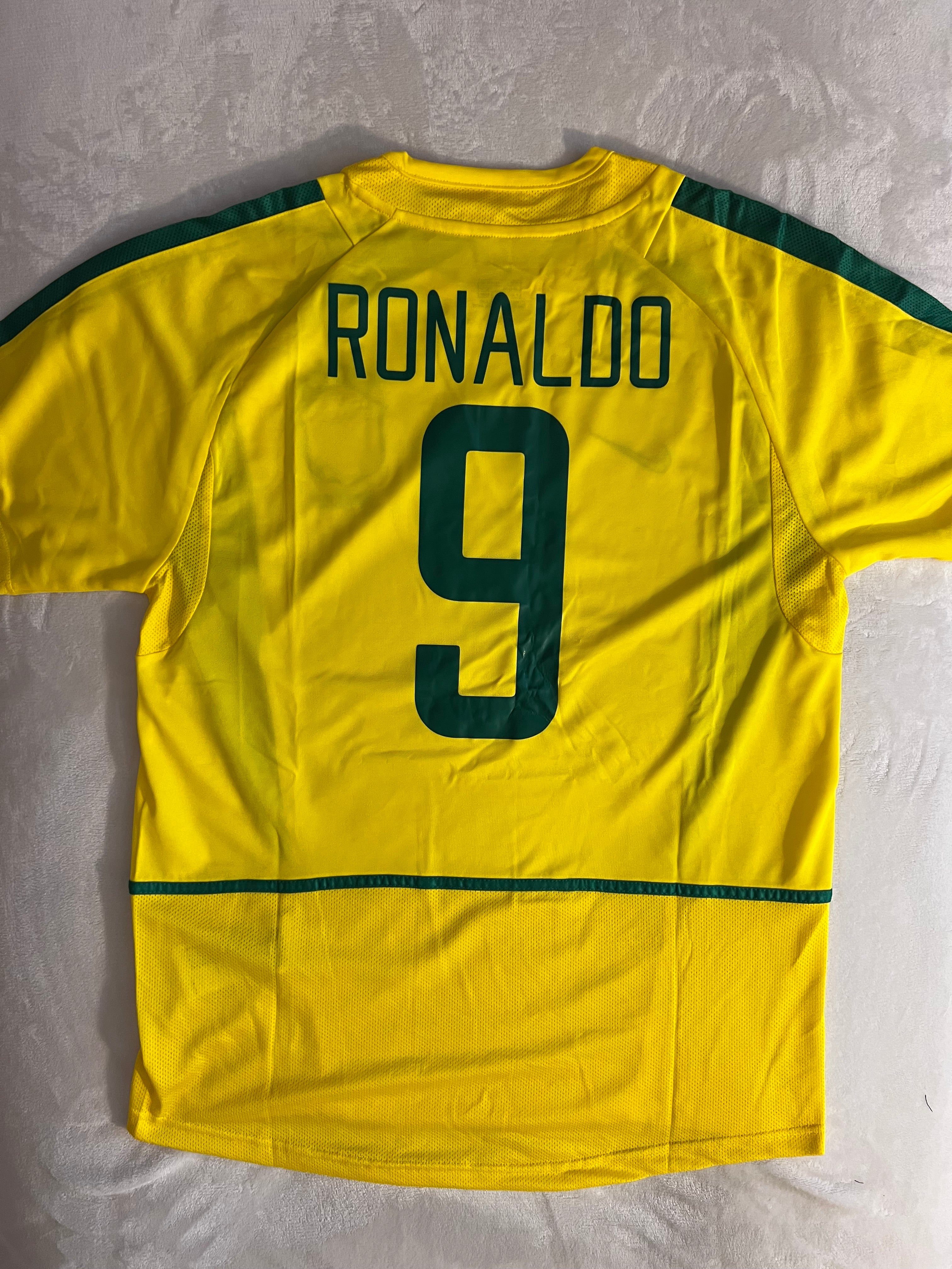 Ronaldo 09 Brazil player jersey Retro