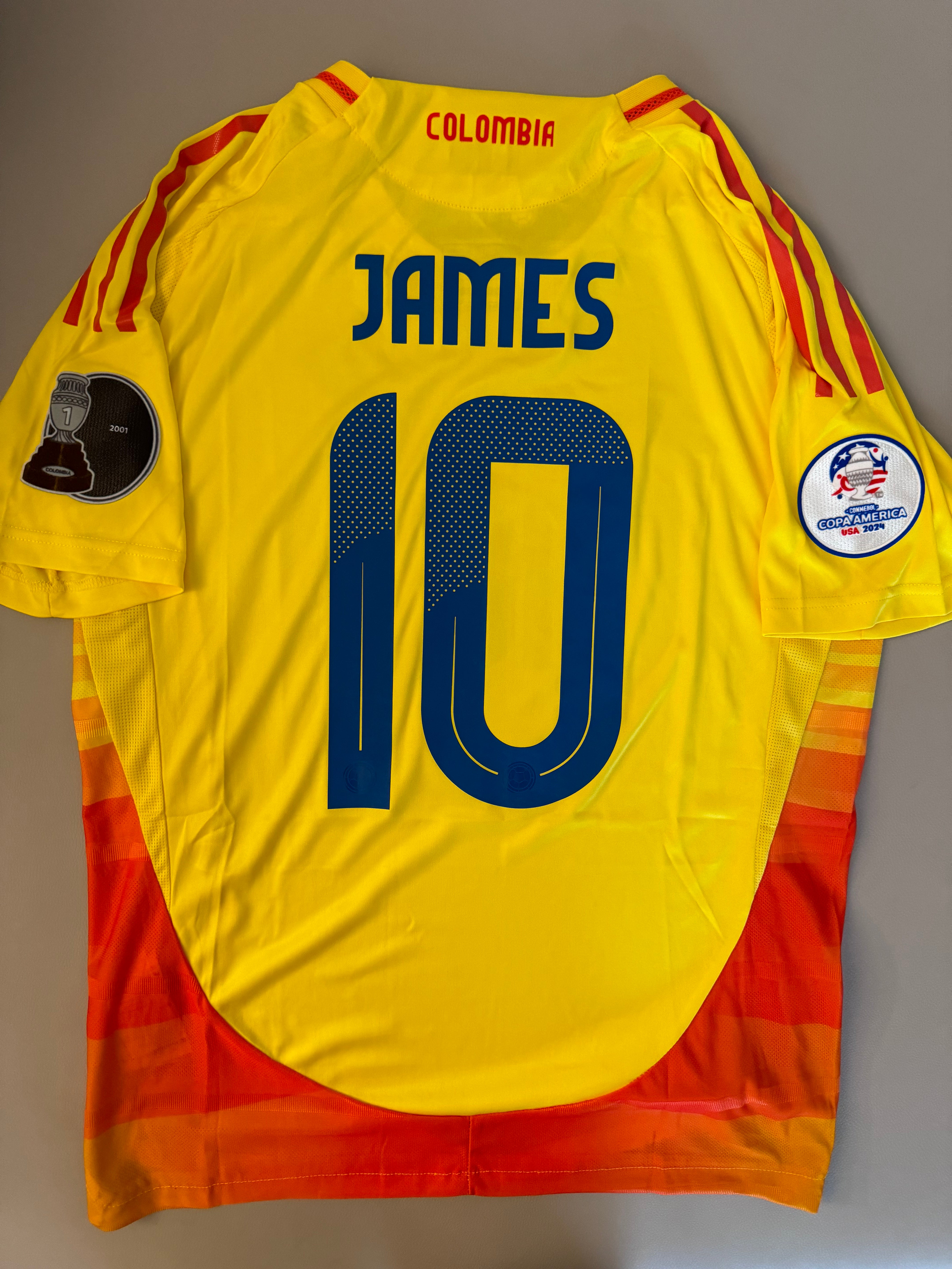 James kids set colombia 2024 copa america