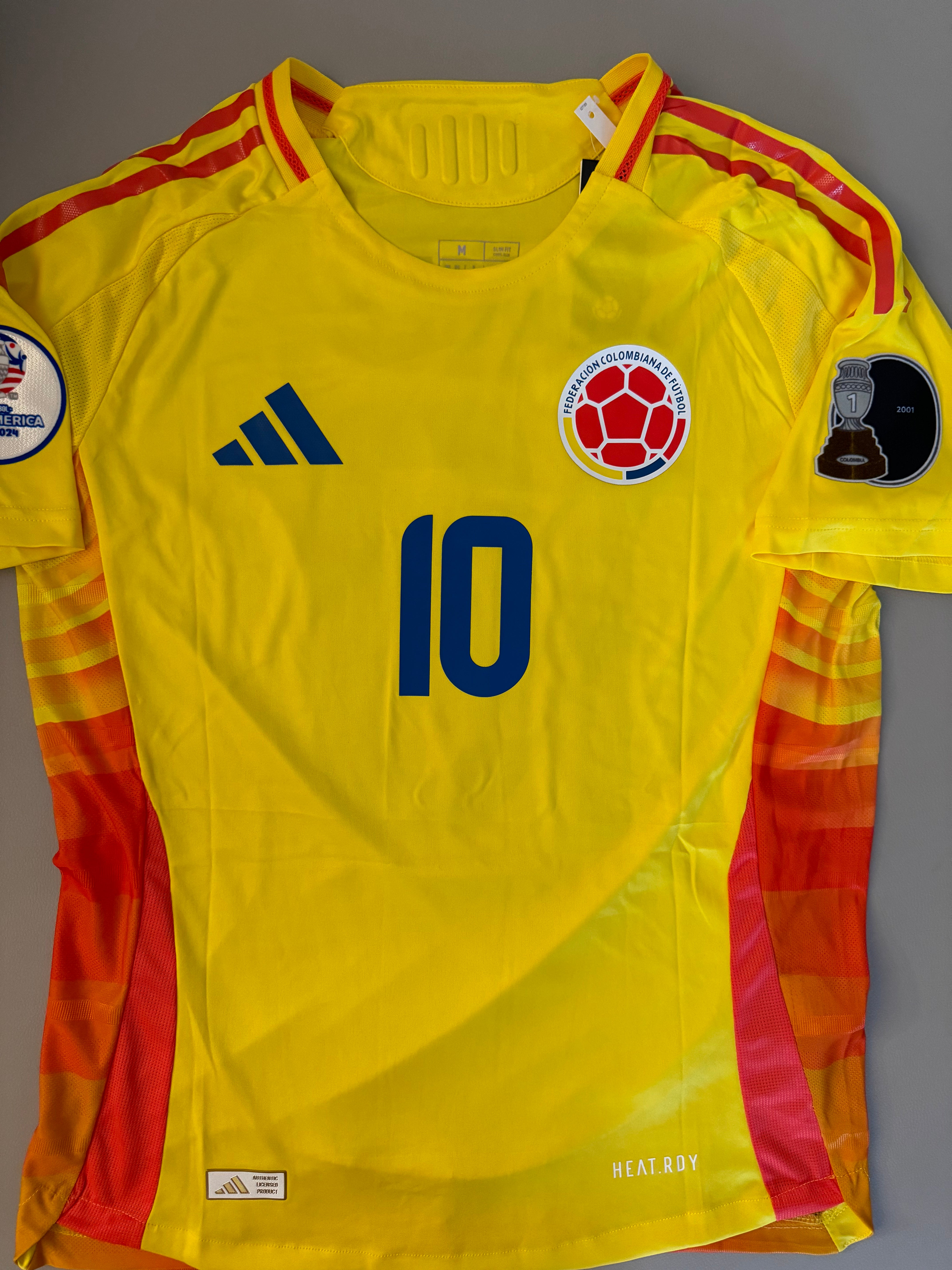 James kids set colombia 2024 copa america